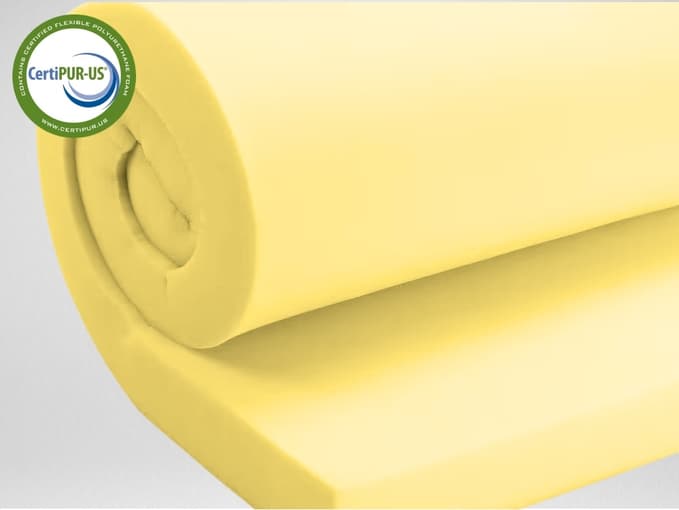 Upholstery Foam Sheet Rolled up