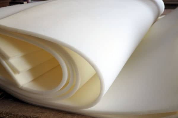 Sheets of upholstery foam