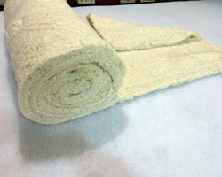 220g natural cotton polyester wadding upholstery