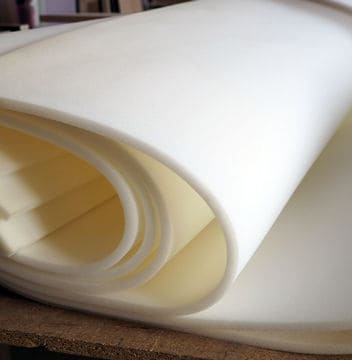 Upholstery foam sheets