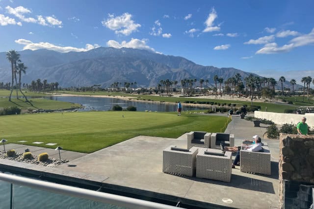 Golf Club Lounge Area FoamOrder Cushions in Encensas golf course,  Palm Springs CA