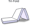 Select a Custom Tri-Fold Mattress